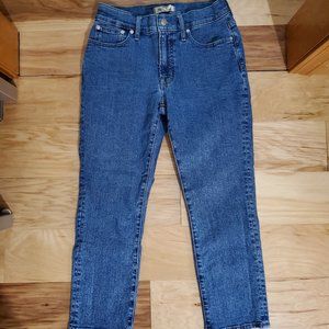 Madewell Mid-Rise Perfect Vintage Jeans in Knowland Wash 27P